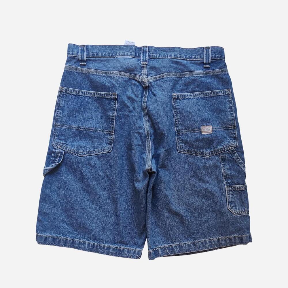 vintage Levi's carpenter blue denim baggy shorts